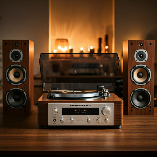 Tocadiscos y Altavoces Marantz: Elegancia y Sonido de Alta Fidelidad en Cada Nota