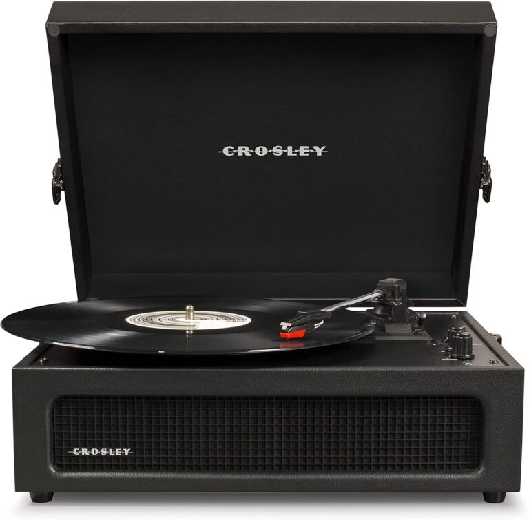 Crosley Voyager: El Mejor Tocadiscos Retro Bluetooth 2024 - Análisis Completo