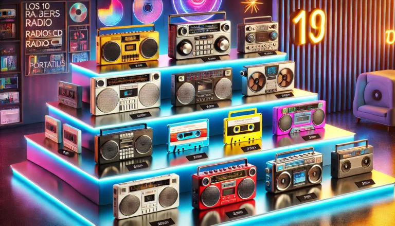 Los 10 mejores Radio Casetes y Radios CD Portátiles: Todo lo que Necesitas Saber