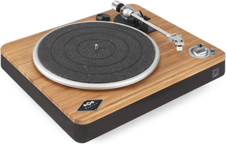House of Marley Stir It Up Wireless Tocadiscos Bluetooth: Fusión de Estilo, Sostenibilidad y Sonido con Alma